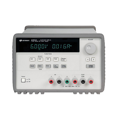 E3631A   Agilent 安捷伦 直流电源 6V，5A 和 ±25V，1A
