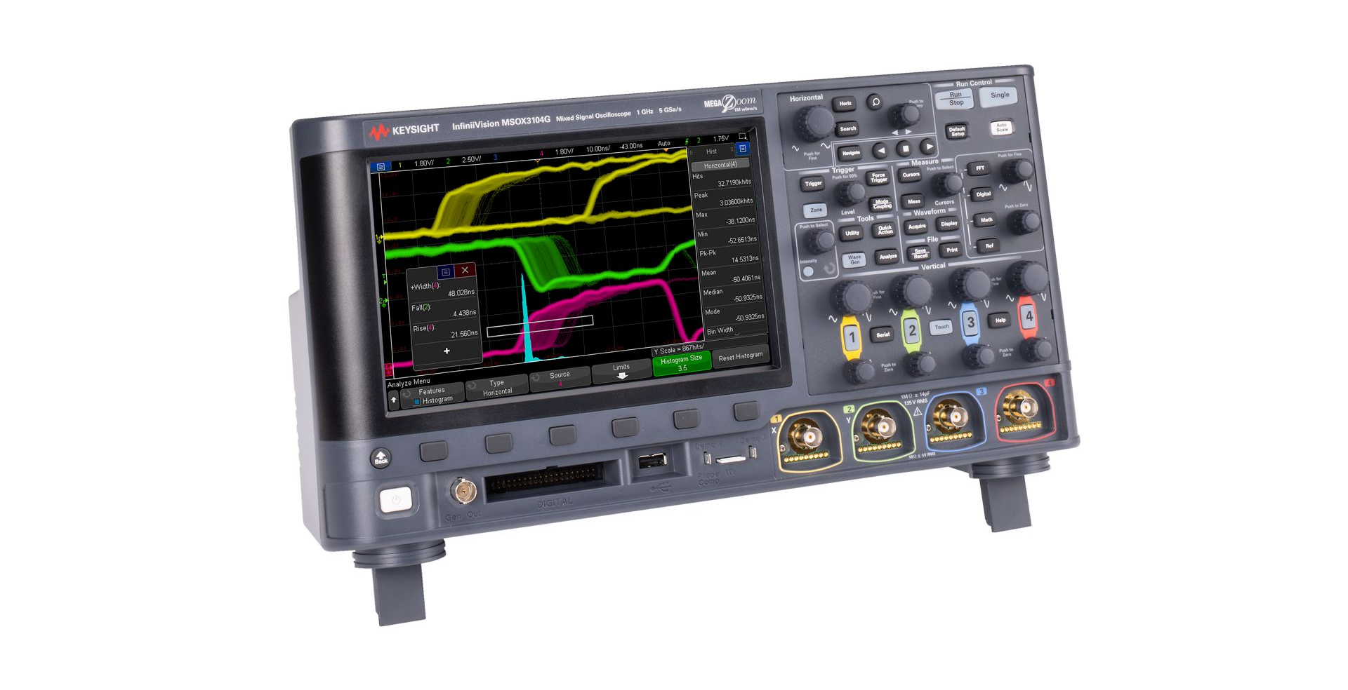 Keysight MSOX3104G 混合信号示波器