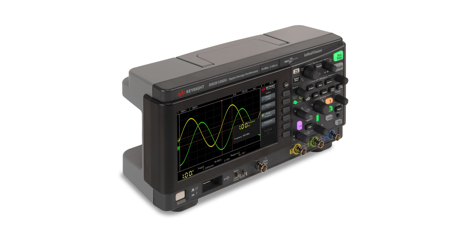 Keysight DSOX1202G 数字示波器