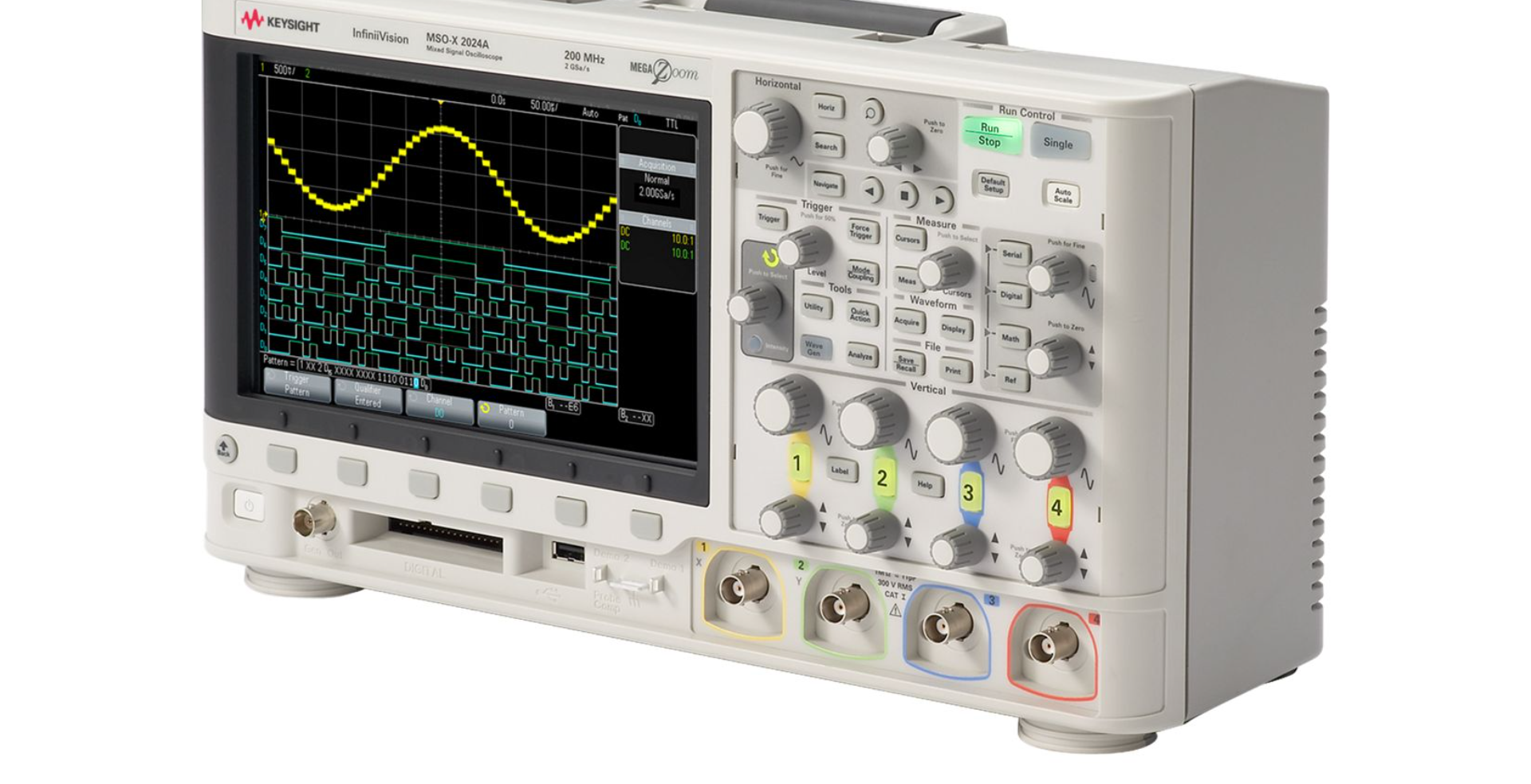 Keysight MSOX2024A 混合信号示波器
