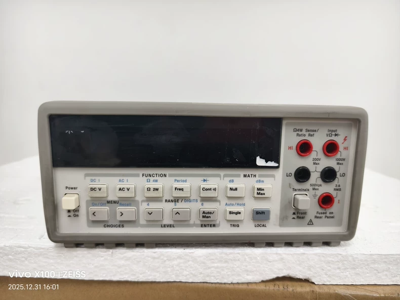 Agilent 34401A数字万用表 6.5位分辨率多功能测试仪器