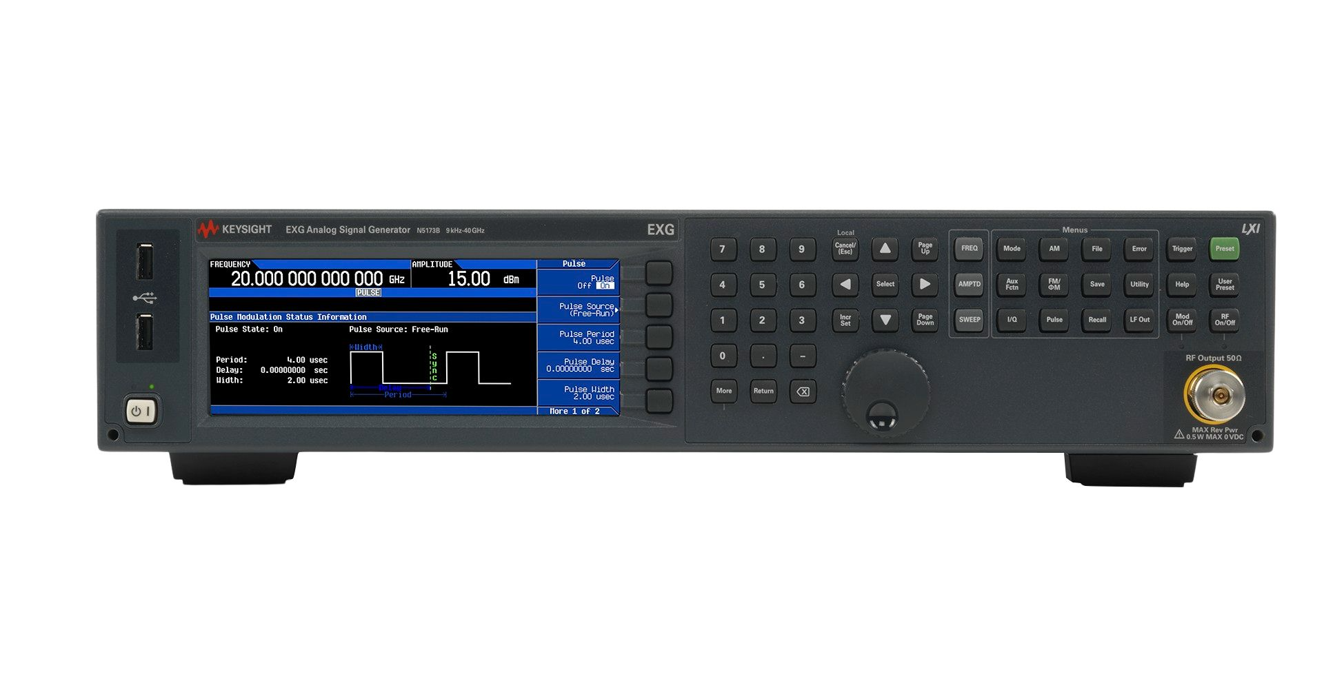 KEYSIGHT N5173B EXG X-Series 微波模拟信号发生器（9 kHz–40 GHz）